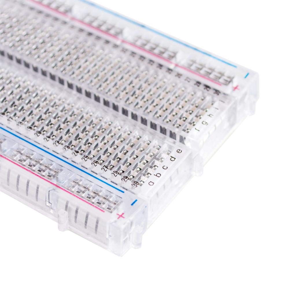 400 Tie-Point Solderless Mini Bread Plate 83X55 mm Crystal Board