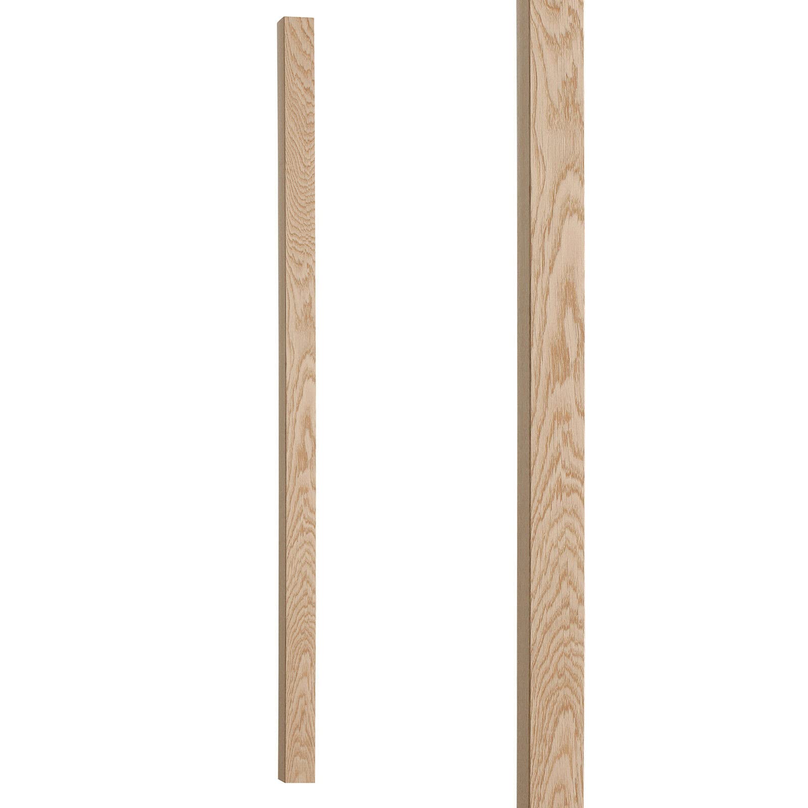 41mm Plain Square Oak Stair Spindle (16)