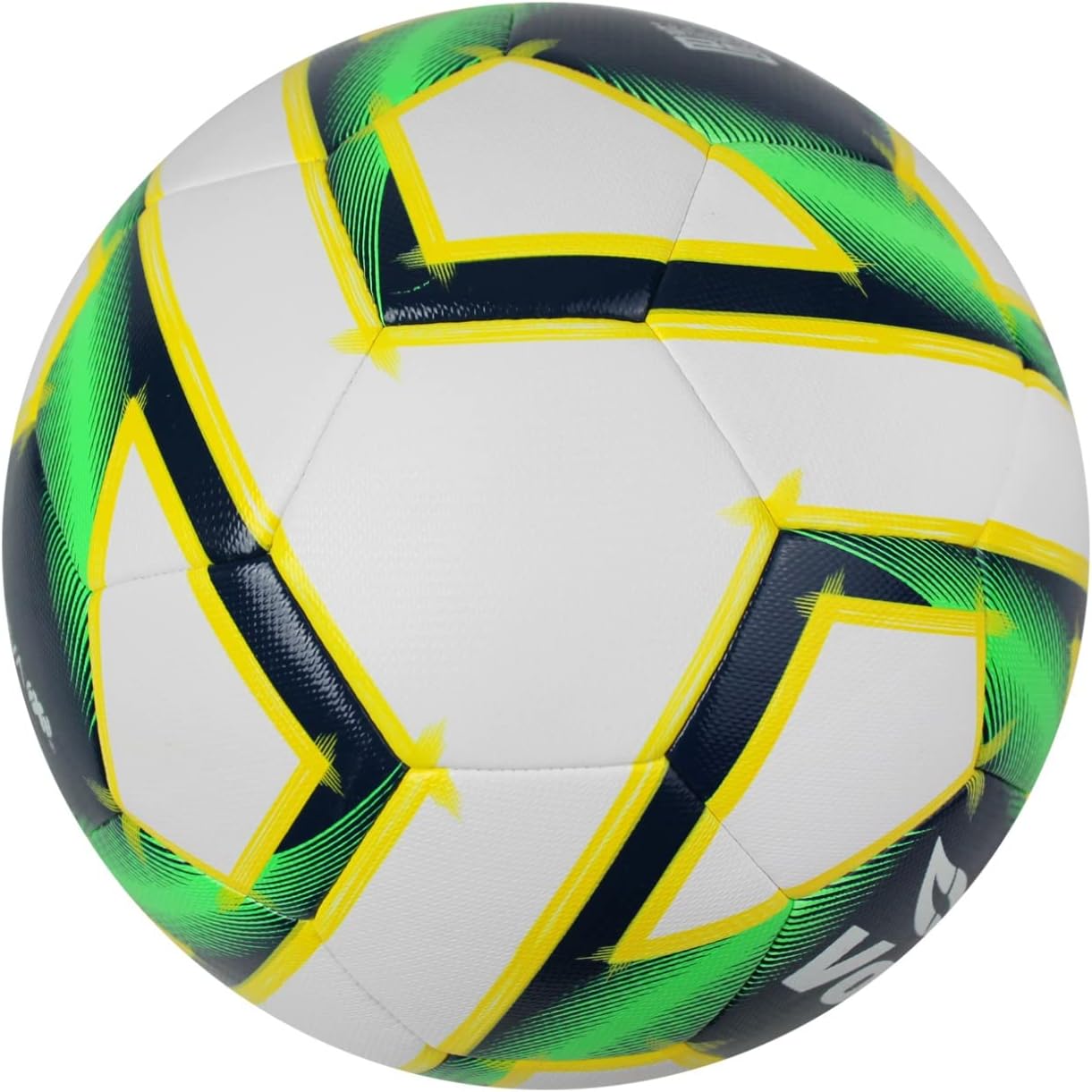 Voit Soccer Ball No. 5 Liga MX Clausura 2023, White/Yellow/Green: for Passionate Amateur Players, Built with Cutting-Edge Hybrid Tech Technology