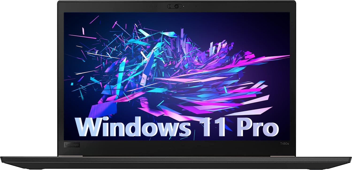 Amazon.com: Lenovo Thinkpad T480S Business Laptop, Windows 11 Pro, 14 ...