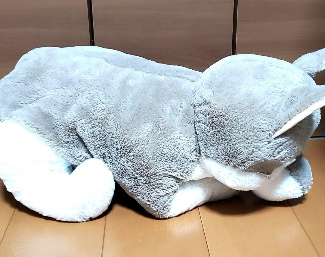 Amazon.co.jp: くったりオオカミ ビッグぬいぐるみ : おもちゃ