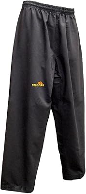 Tiger Claw Black Elite Poly/Cotton Pants (Pants Only) - Size 5