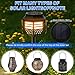 Kopinma 1 Pack Big Solar Light Replacement Top for Outdoor Hanging Lanterns, More Powerful More Efficient