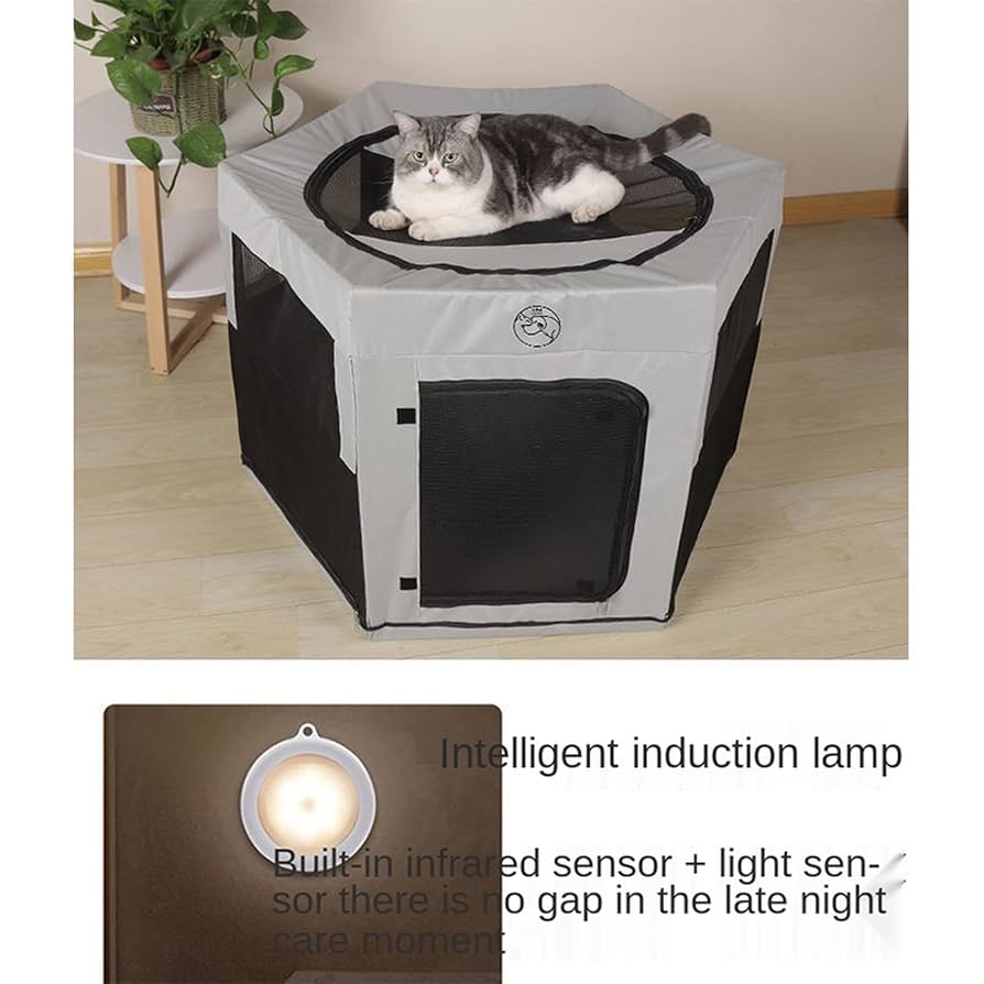 犬用　サークル　小型犬　中型犬　おしゃれ Amazon.co.jp: 222 中型犬用犬用サークル、六角形の強力なサポートと