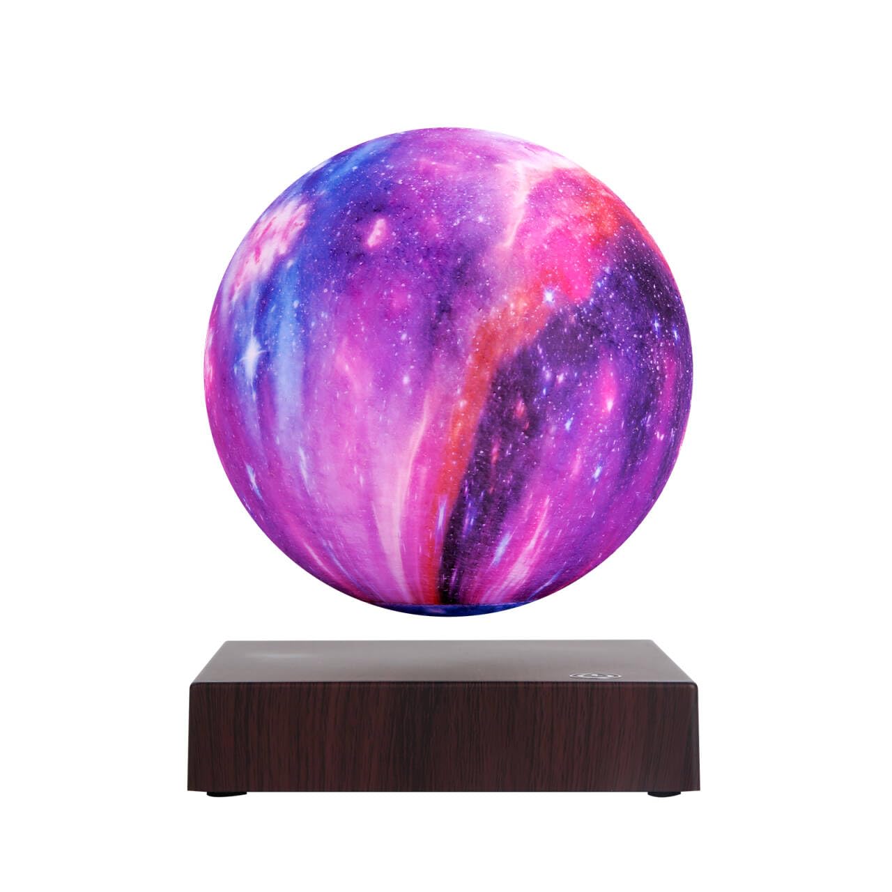 VGAzer Levitating Moon Lamp Floating and Spinning in Air Freely with Gradually Changing LED Lights Between 7 Colors,Decorative Light for Kids Lover Friends (Square Base)