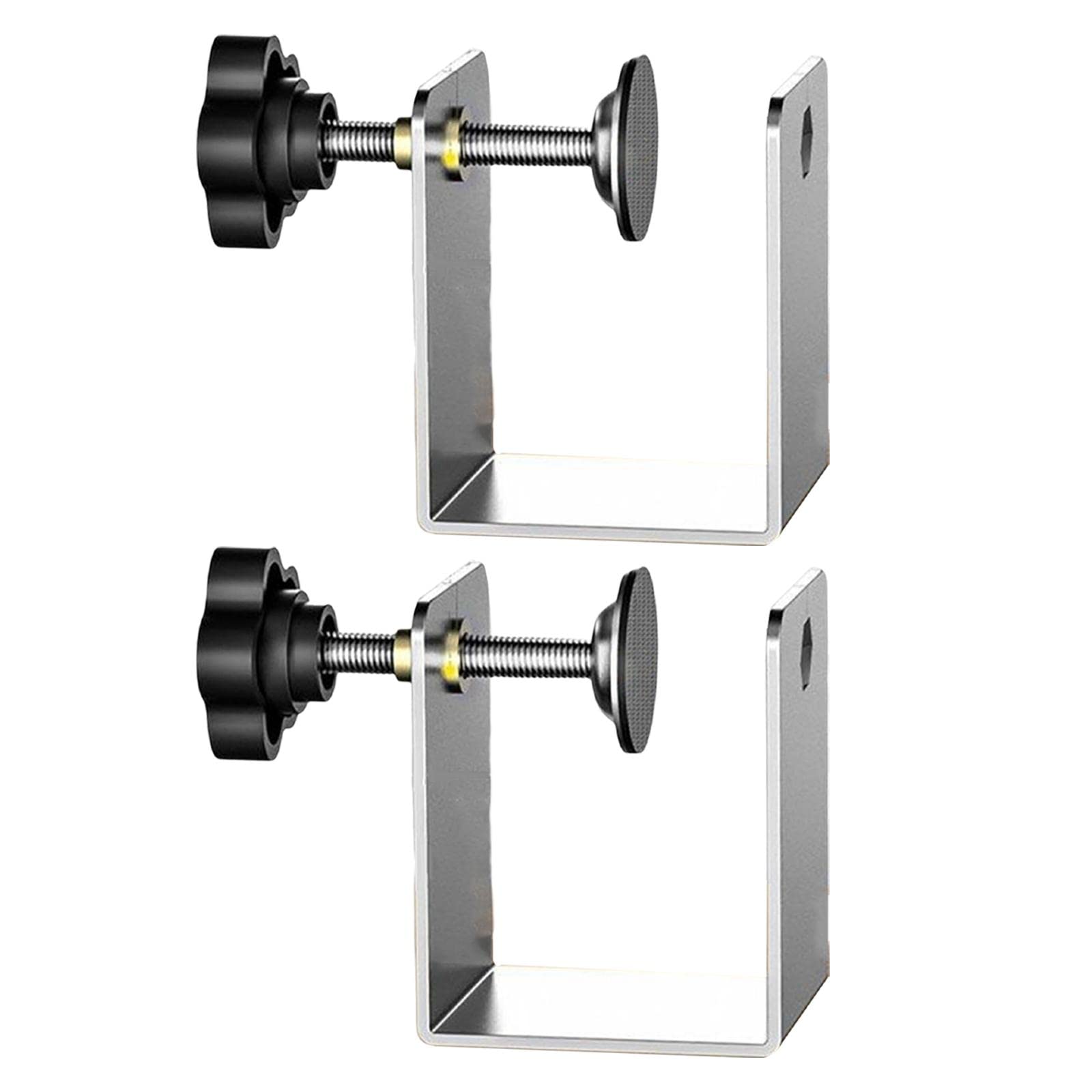 Gralara 2 Pieces Universal Drawer Front Mounting Clamp Adjustment Fast Woodworking-image-2
