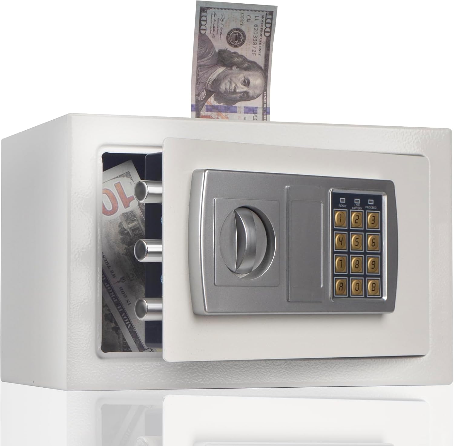 Piggy Bank Safe for Adult with Password, Large Metal Money Bank, Boy and Girl coin jar for Honeymoon Trips, Birthday Gifts, College Funds, Car Funds