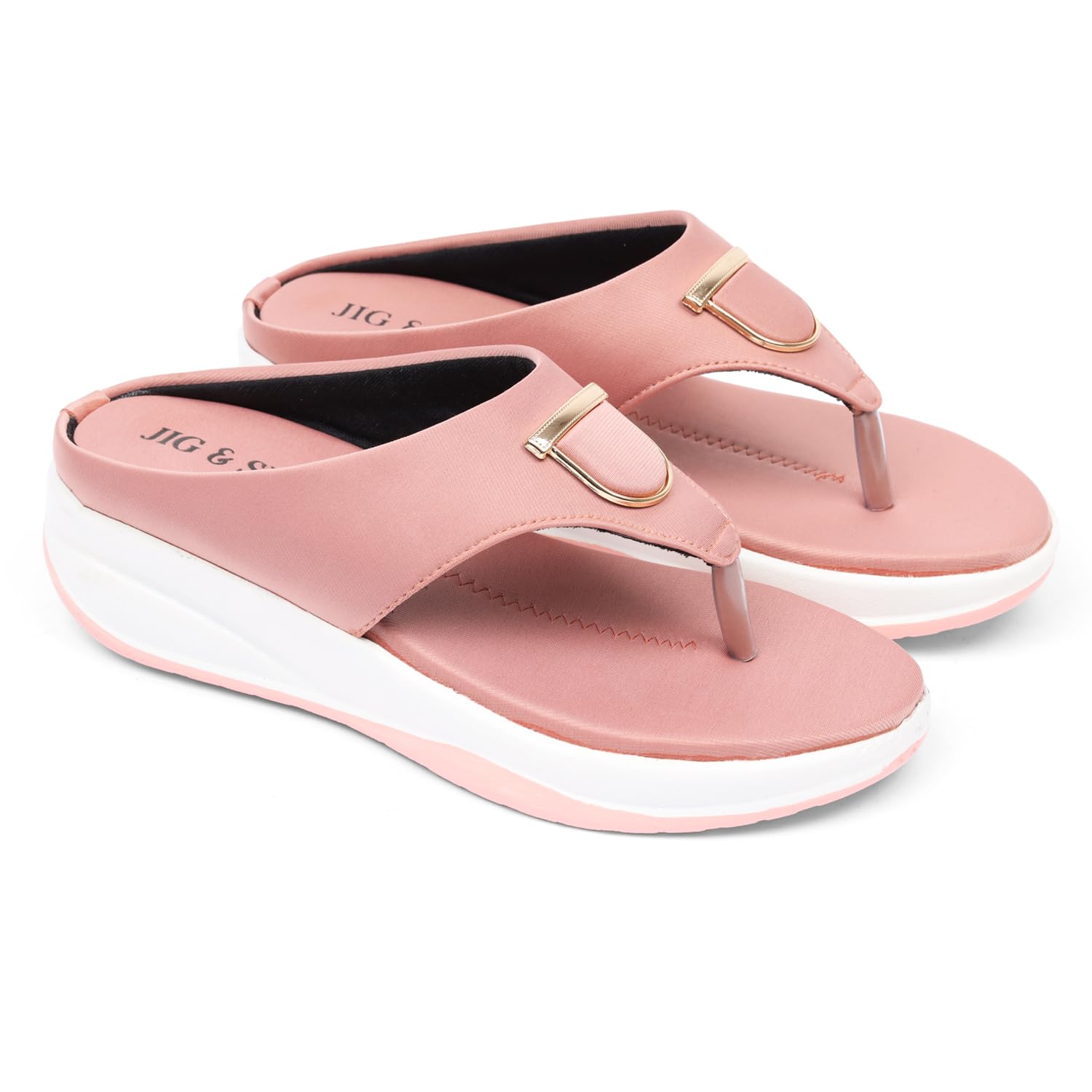 See full amazon price history chart for JIG & SID Women & Girls Flip-Flops Slippers Light weight, Soft Footbed, Comfortable & Stylish Wedges Slip On Slipper For Casual Wear & Formal Wear (J_S_110640_Peach_5) JIG & SID Women & Girls Flip-Flops Slippers Light weight, Soft Footbed, Comfortable & Stylish Wedges Slip On Slipper For Casual Wear & Formal Wear (J_S_110640_Peach_5) (B0D6RVRQYV) Amazon Price History, Amazon Price Tracker