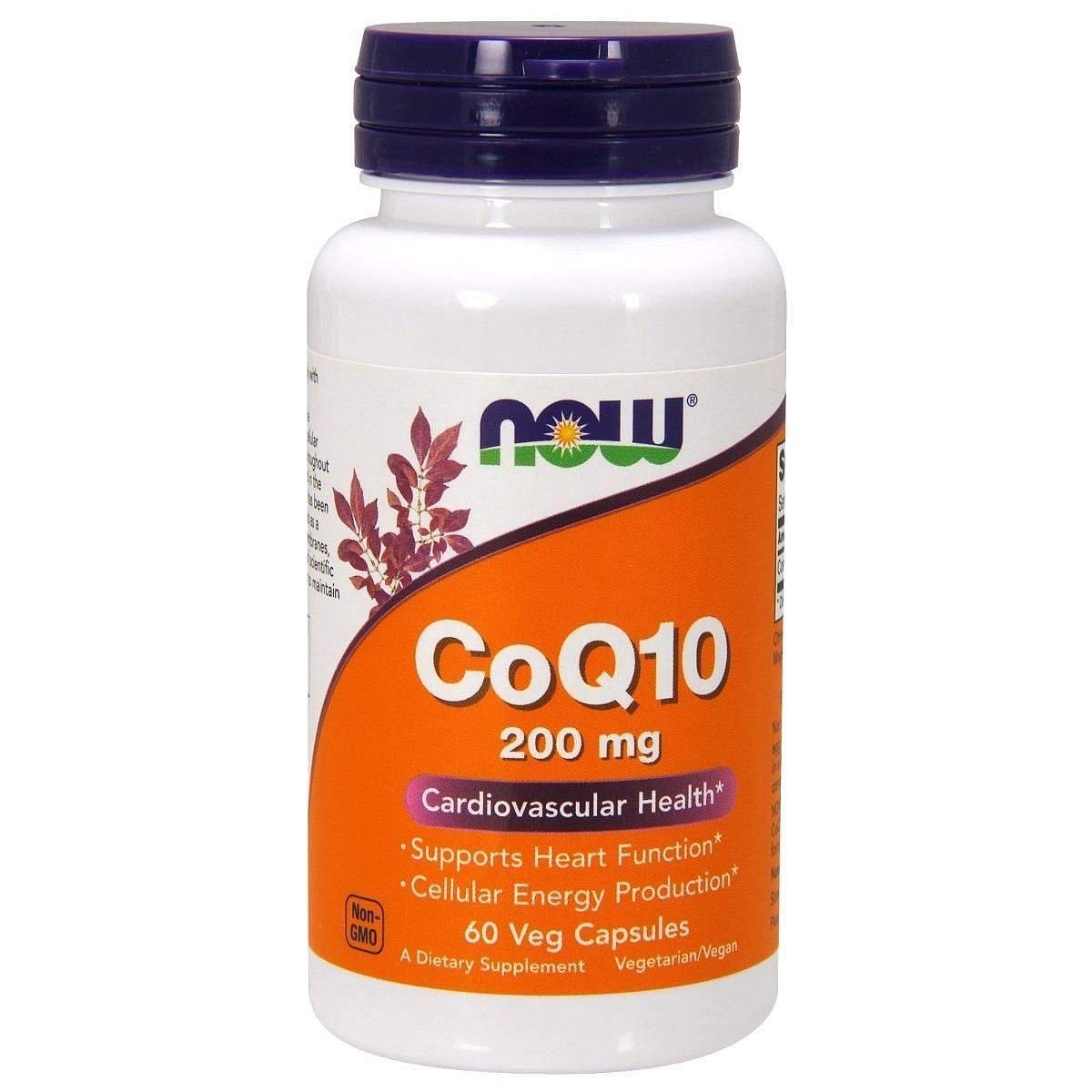 Now Foods CoQ10 200 mg - 60 Vcaps ( Multi-Pack)