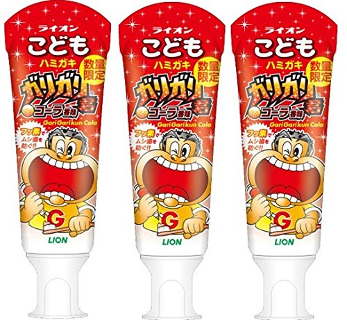 Amazon | 【セット】 こどもハミガキ ガリガリ君 コーラ香味 3本 