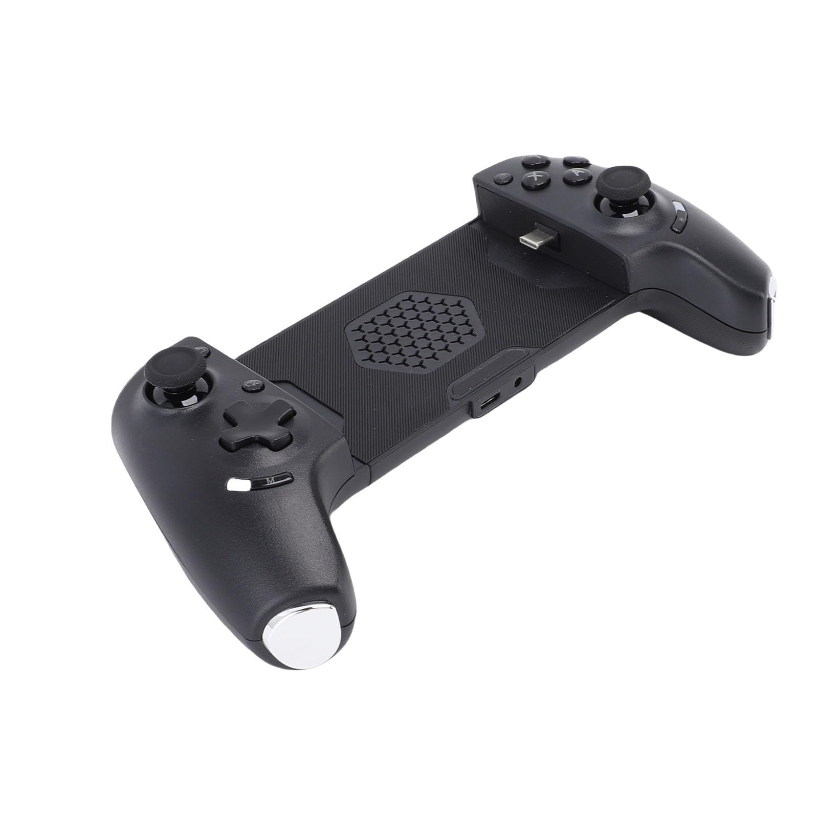 Erchineko Mando para Juegos Móviles, Mando Bluetooth, para Teléfono Inalámbrico Bluetooth 5.3, USB C, con Cable, Gatillo Hall, Función, Mapeo de una Tecla, Carga Simultánea para