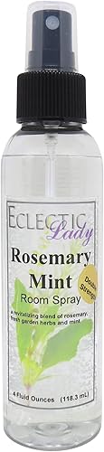 Miniatura 8 de Spray de habitación de menta con romero (doble fuerza), 2 onzas, fragancia aromática para habitación