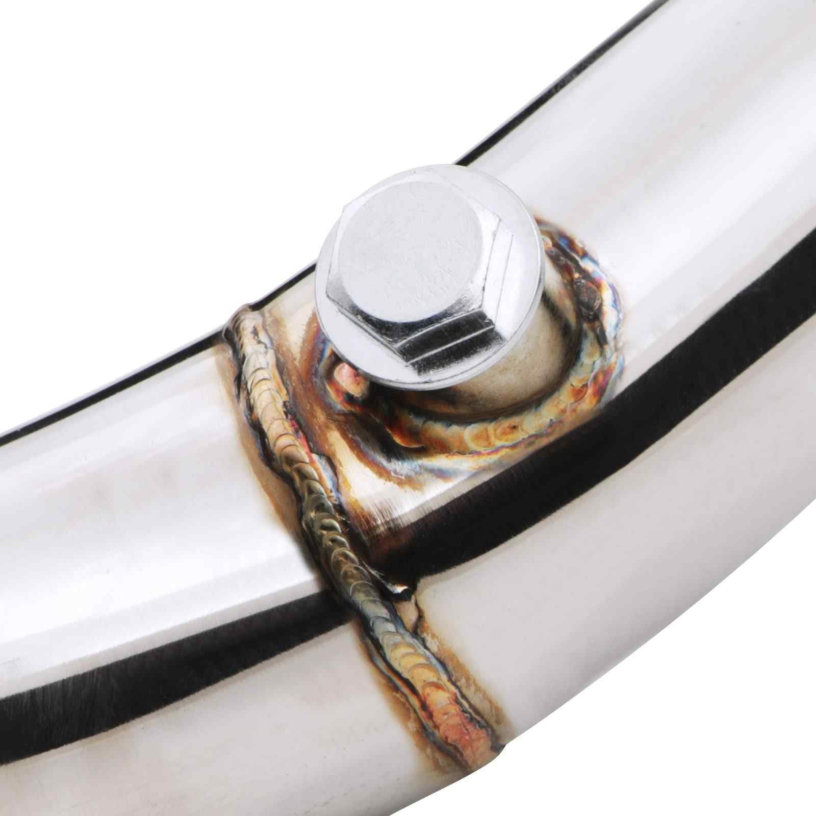 Downpipe Exhaut Decat da 6,3 cm, compatibile con Volkswagen VW Golf MK5 1.4 TSI Twin charger 168bhp / 170bhp modelli 2004-2009 in acciaio inox De Cat Down Pipe Upgrade