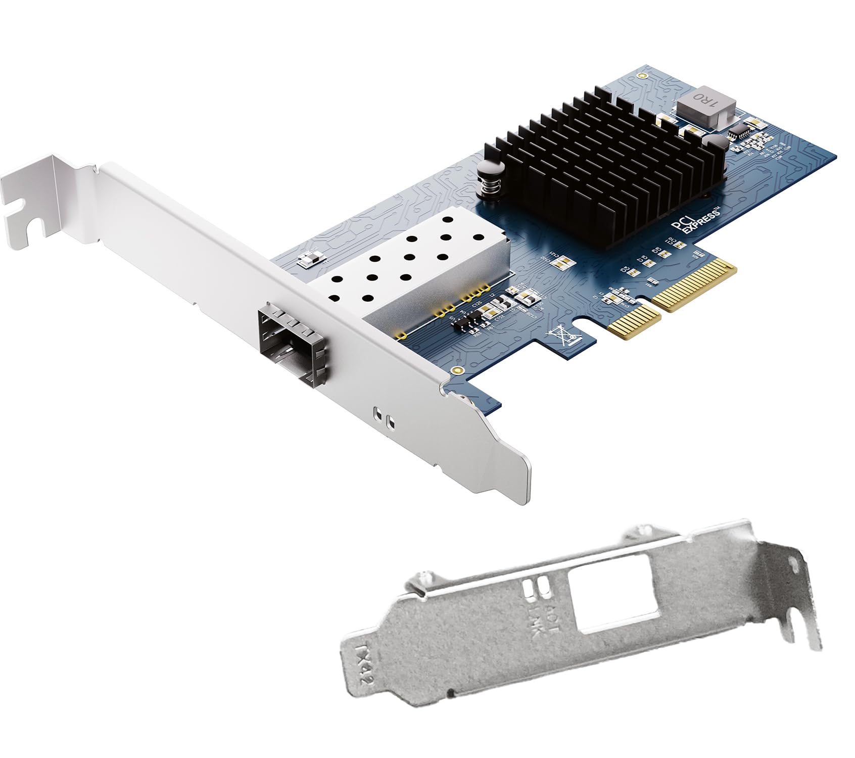 Scheda di rete SFP+ PCI-e aperta da 10 GB, con controller Intel 82599 (X520-DA1), adattatore Ethernet da 10 Gbps, scheda NIC 10Gbe 10G, supporto Windows/Windows Server/VMware