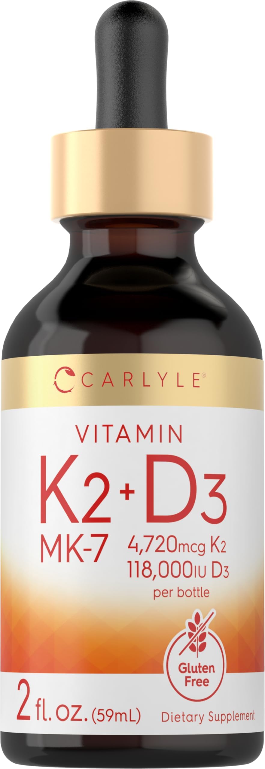 Amazon.com: Ultra6 Nutrition Vitamin D and K2 Drops - Liquid Vitamin D3 ...