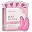 LAVONE Eye Mask - 15 Pairs Rose Under Eye Patches Skin Care Products - Eye Masks Skincare for Dark Circles and Puffiness, Reduce Wrinkles, Eye Bags and Fine Lines, for Women and Man, with Hair Clips