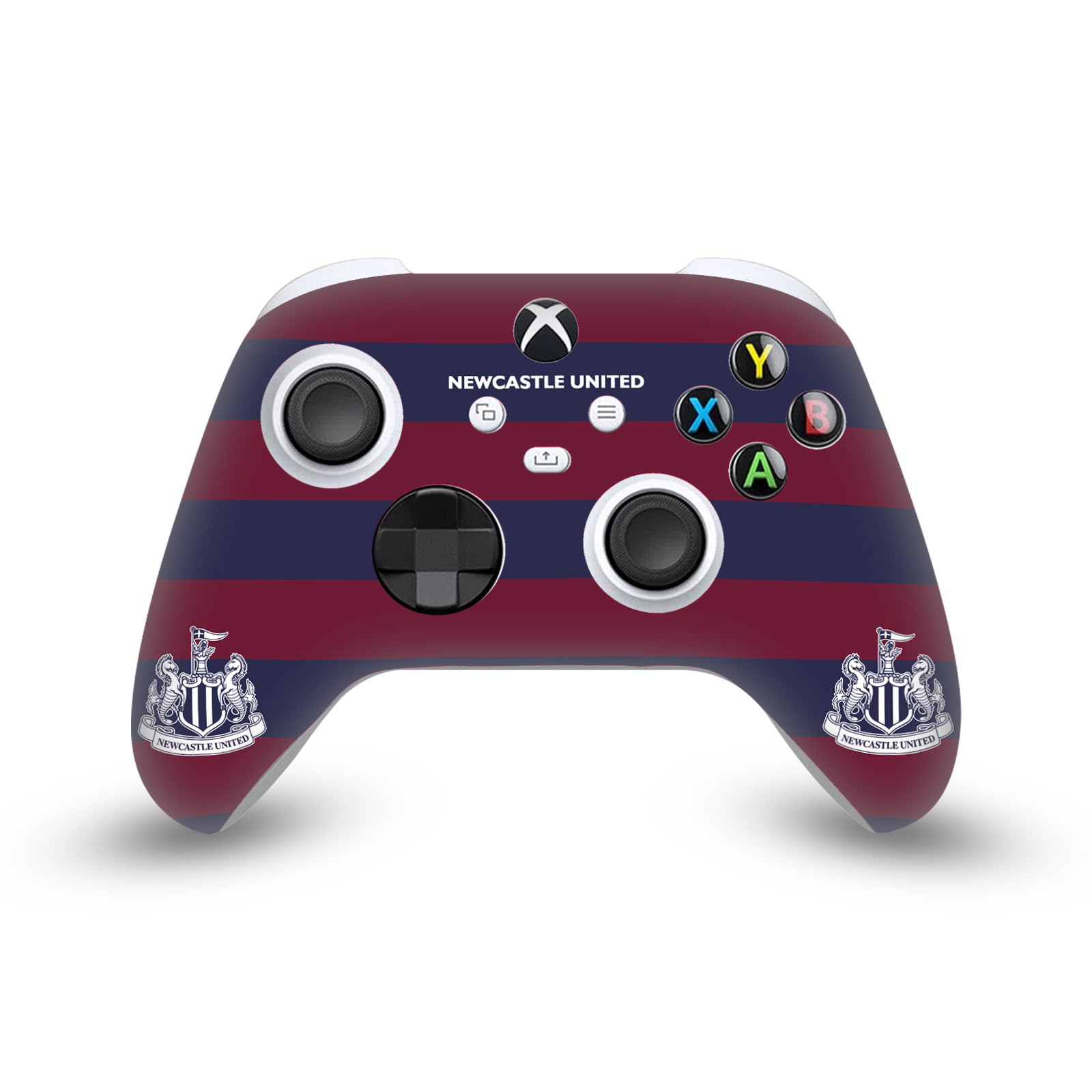 Head Case Designs Officially Licensed Newcastle United Football Club Away 2024/25 Crest Kit Vinyl Sticker Gaming Skin Decal Cover Compatible With Xbox Series X/S Controller