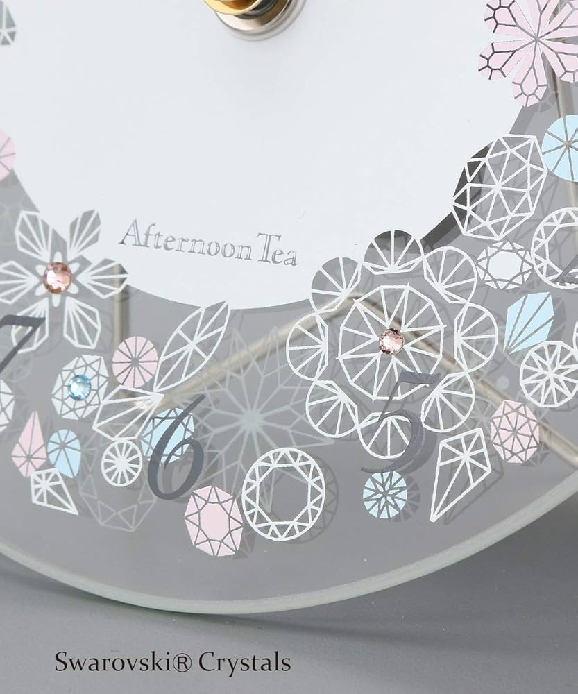 新品 ティーポット 陶器 置き時計 かけ時計 アフタヌーンティー 動作確認済み 新品 ティーポット 陶器 置き時計 かけ時計 アフタヌーンティー