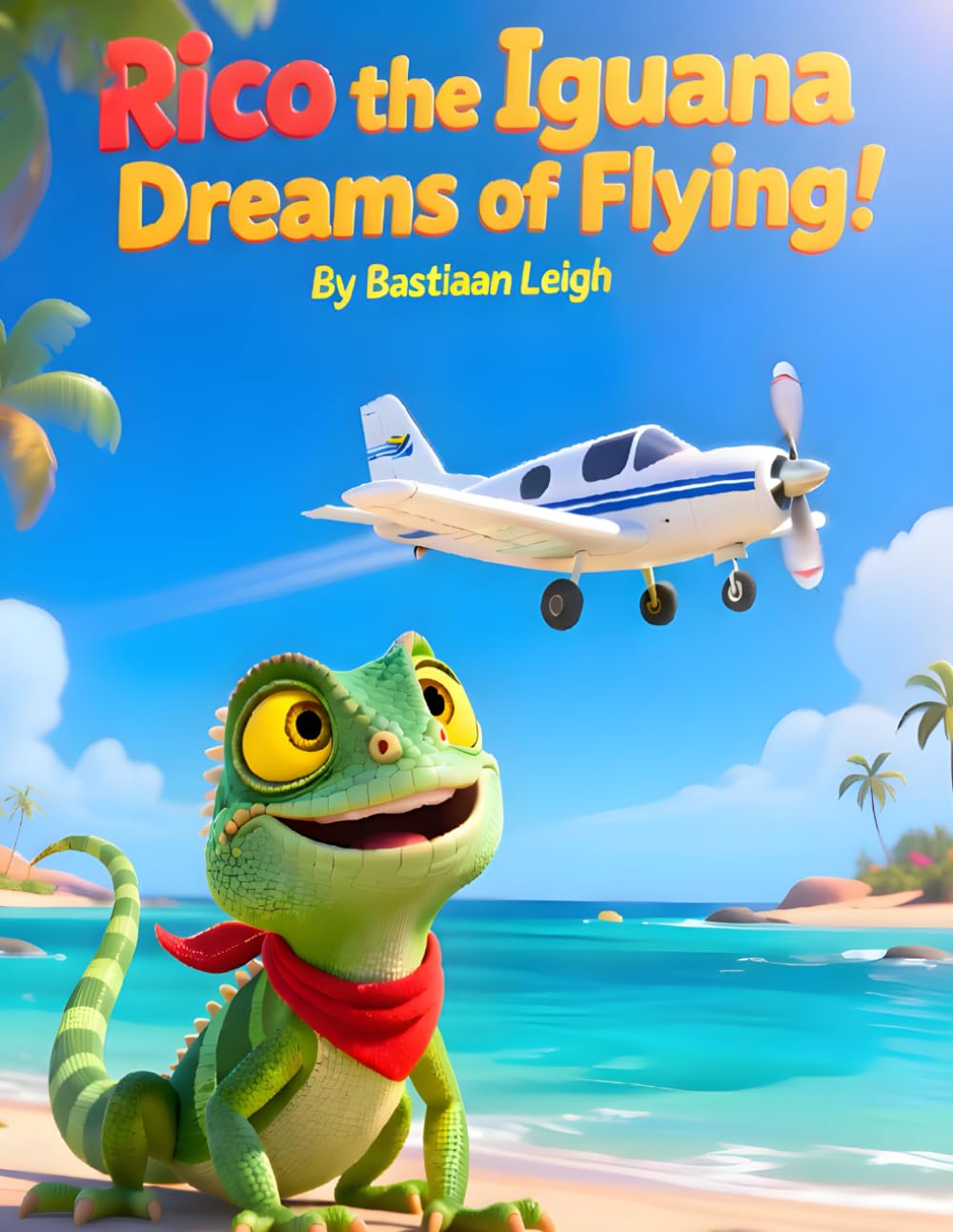 Rico The iguana Dreams of Flying!: An Uplifting Caribbean Adventure Teaching Kids That Home Is Where the Heart Is