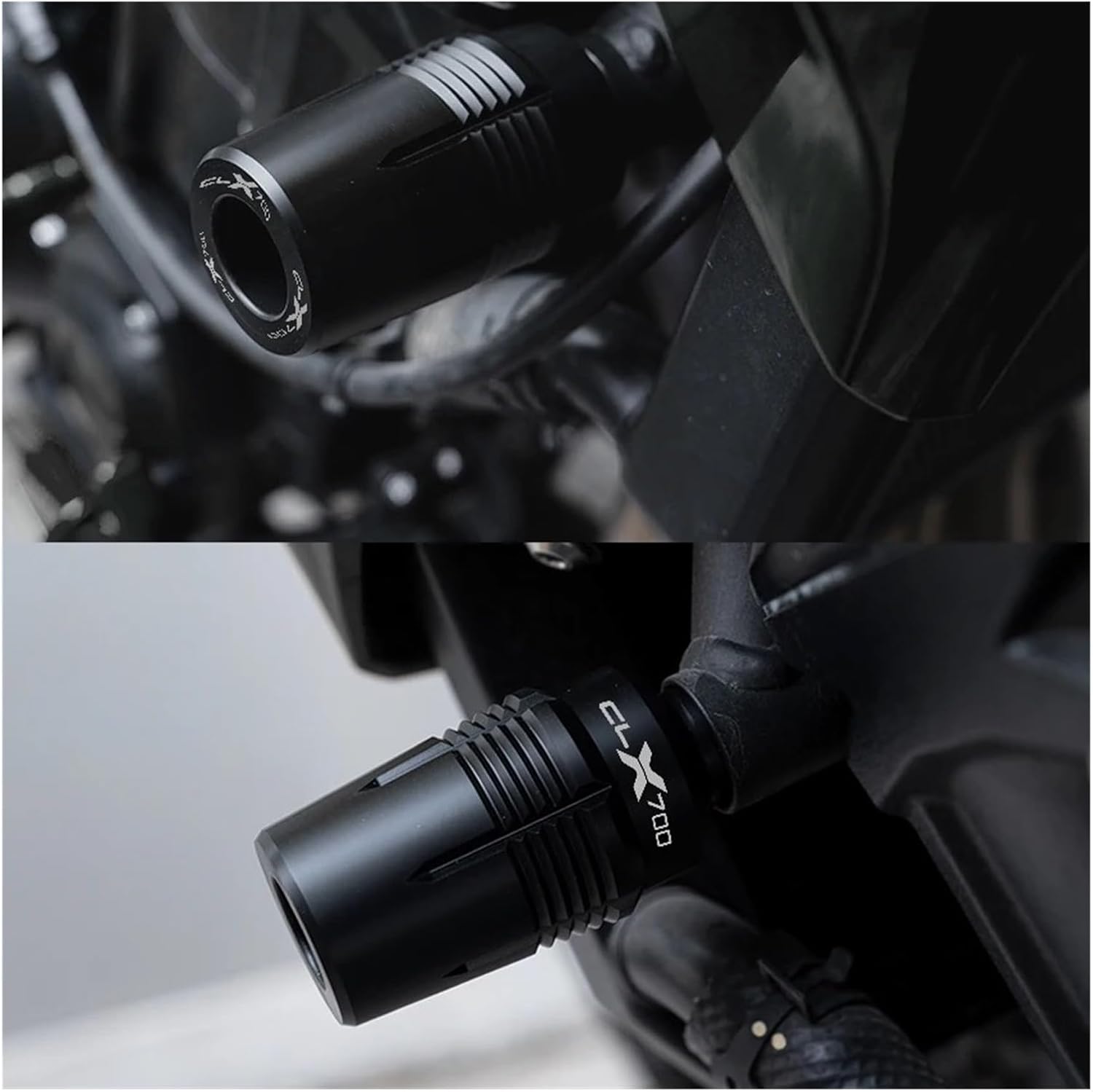 Motorcycle Frame Sliders Engine Falling Crash Protector Guard Accessories Compatible with CLX700 2021-2023
