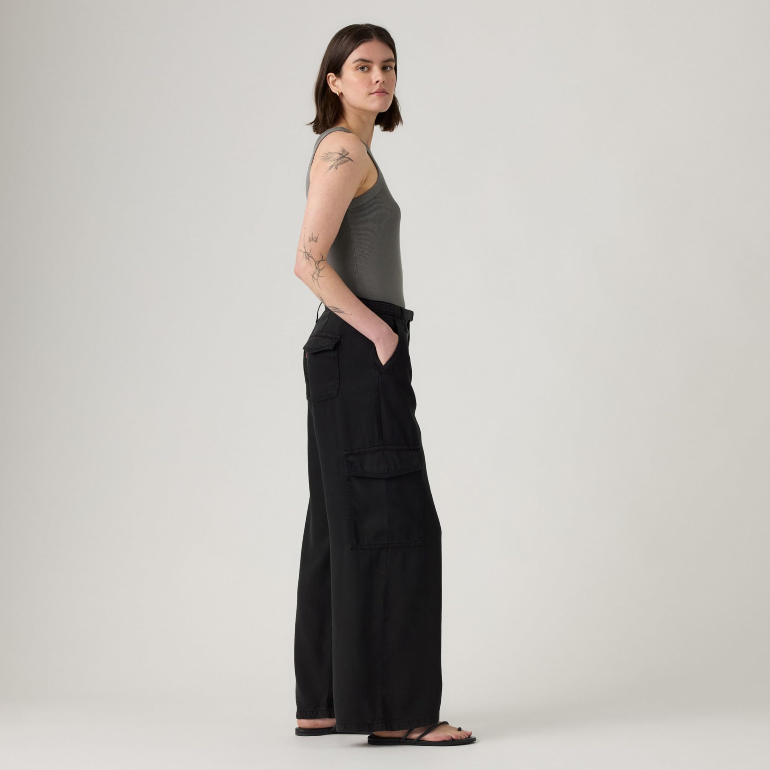 Levi's - Baggy Dad Cargo, Pantaloni Donna