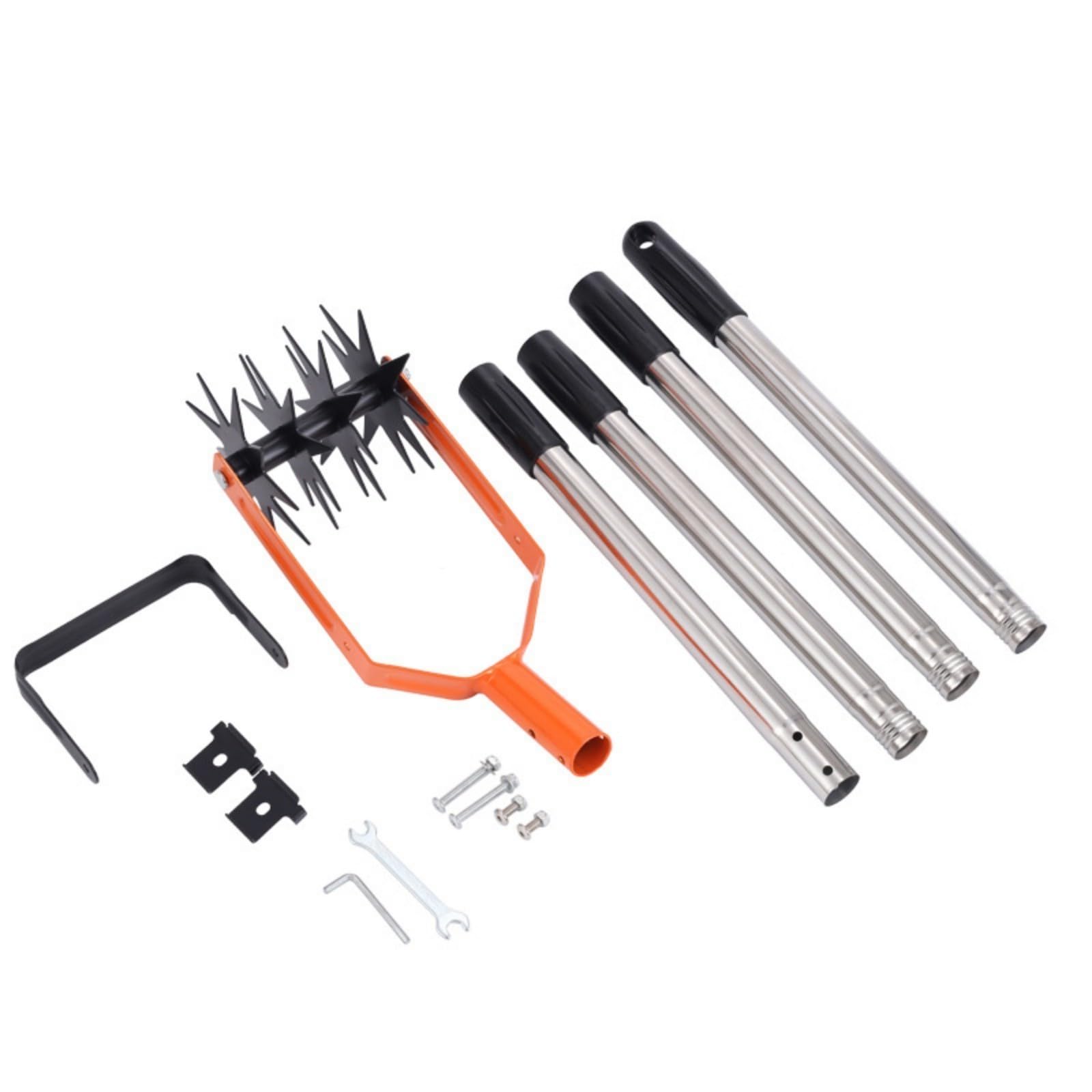 Tiller rotativo profesional con 4 dientes y cultivador de revestimiento electroforético para longevidad rotativa para jardinería