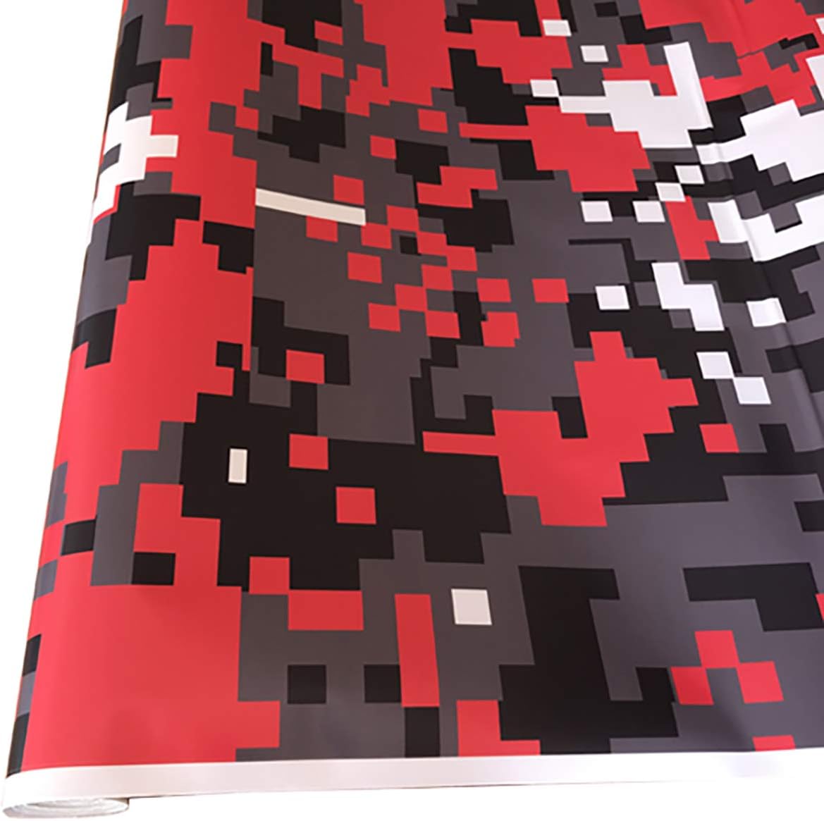 Queenbox Camouflage Car Vinyl Wrap Camo Mosaic Film Adhesive Auto Sticker Sticker 19.6" x 59.8", 09