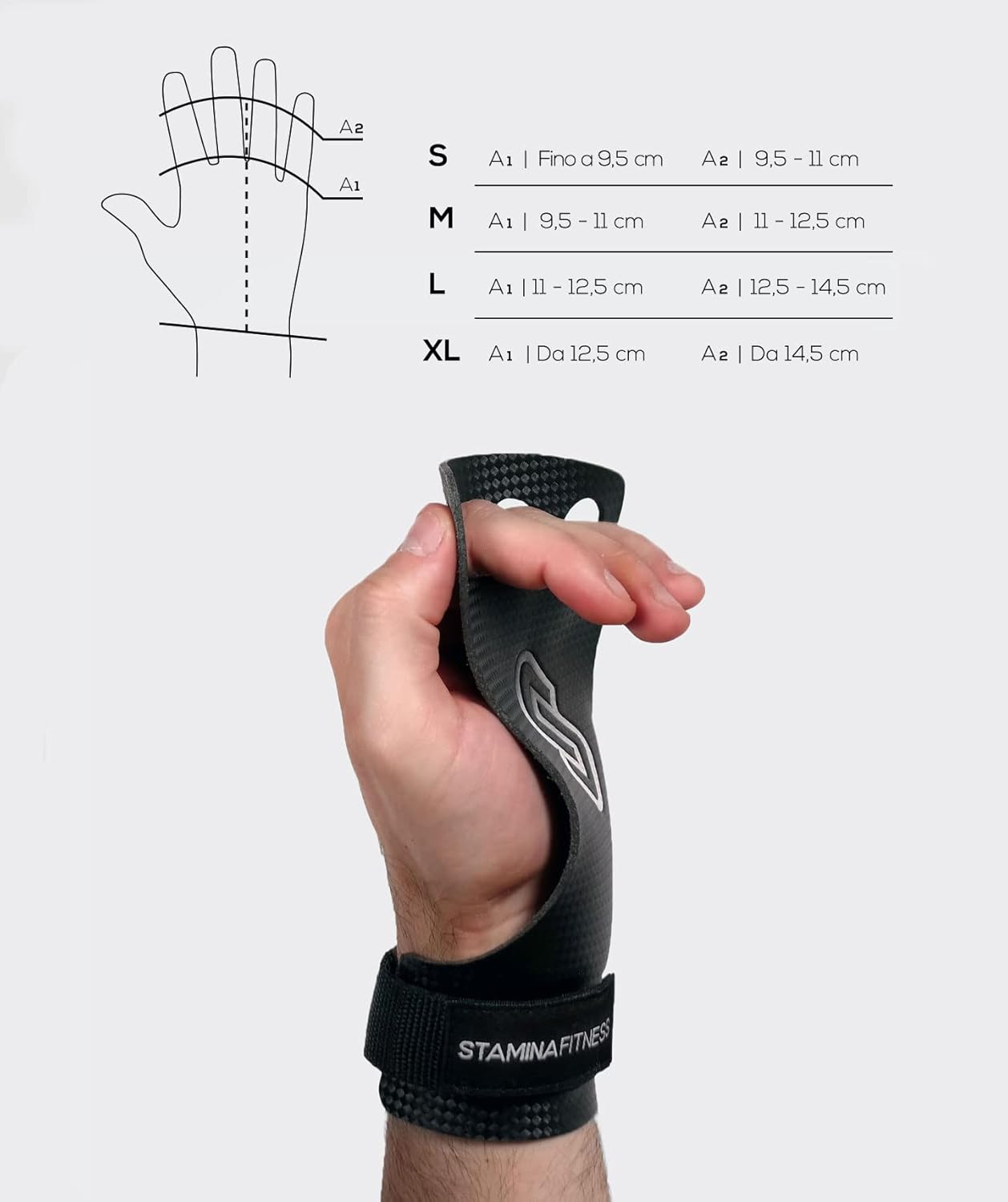 STAMINA FITNESS Carbon Full Cover Covers Black - Black - XL