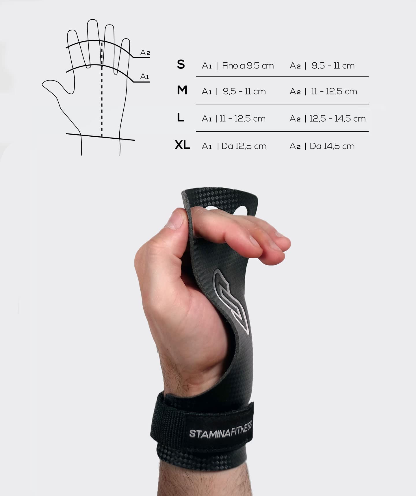 STAMINA FITNESS Paracalli Carbon Full Cover XL