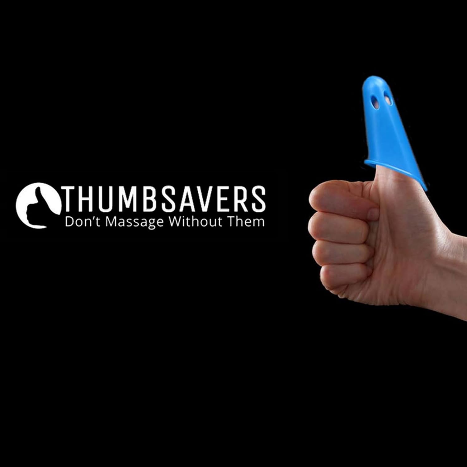 Thumbsavers Advance Massage Tool for Deep Tissue and Trigger Point Massage – Joint Support for Massage Therapists, Chiropractors and Physical Therapists – Hand Protection Aid (Large (Set of 2))
