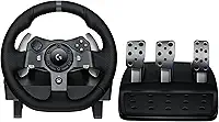 Volante Logitech G920 Driving Force e Pedais com Force Feedback para Xbox Series X|S, Xbox One, PC, Mac