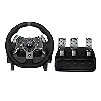 Logitech G G920 Driving Force Volante da corsa e pedali con ritorno di forza dinamico reale