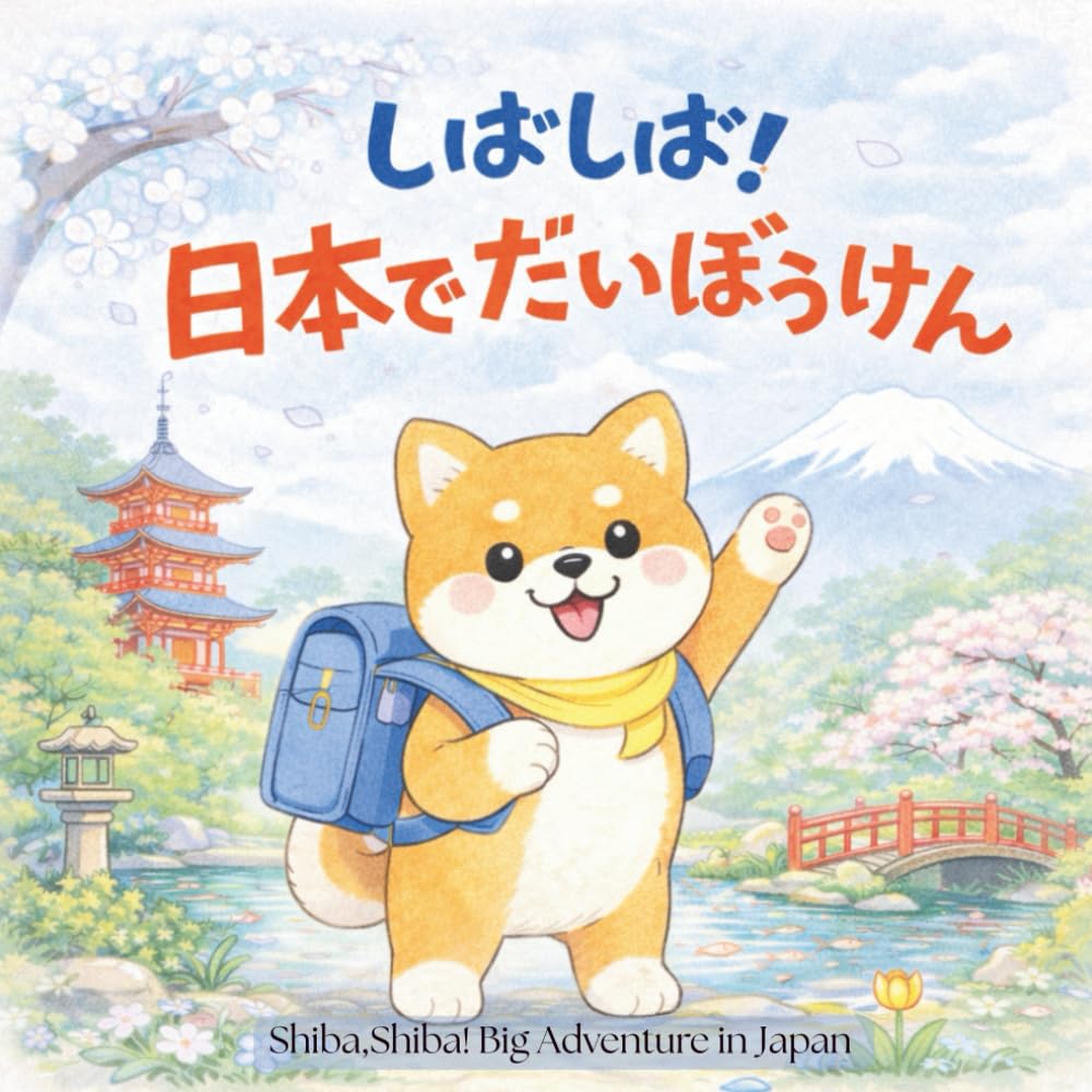 Shiba,Shiba! Big Adventure in japan. (Little Shiba Inu)