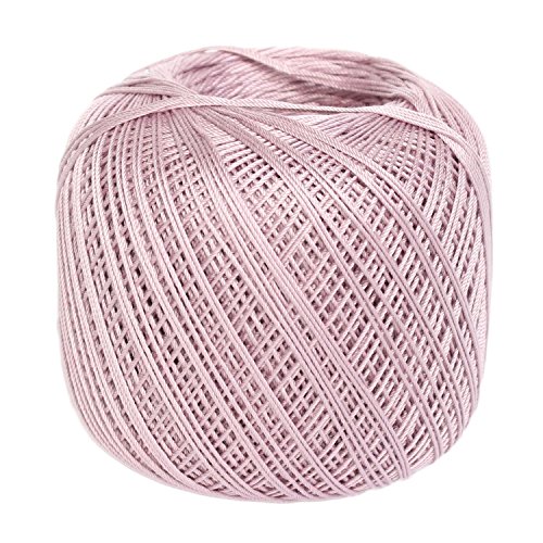 オリムパス製絲 エミーグランデ レース糸 合細 Col.165 ピンク系 50g 約218m