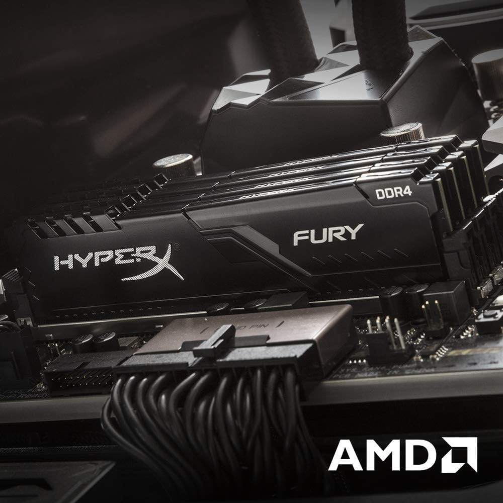 HX426C16FB3/8 - Memória HyperX Fury de 8GB DIMM DDR4 2666Mhz 1,2V para desktop
