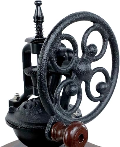 Miniatura 5 de Molinillo manual de grano de café, molinillo de mano de madera antigua, molinillo de café, mejor para café por goteo, expreso, prensa francesa,