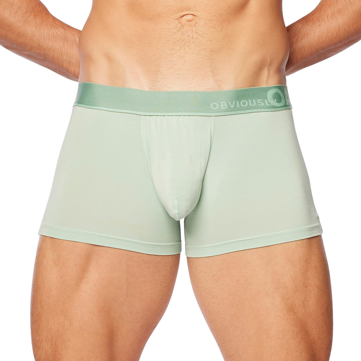 Obviously Men's Mint Primeman - Boxer Brief 3 Inch Leg, L