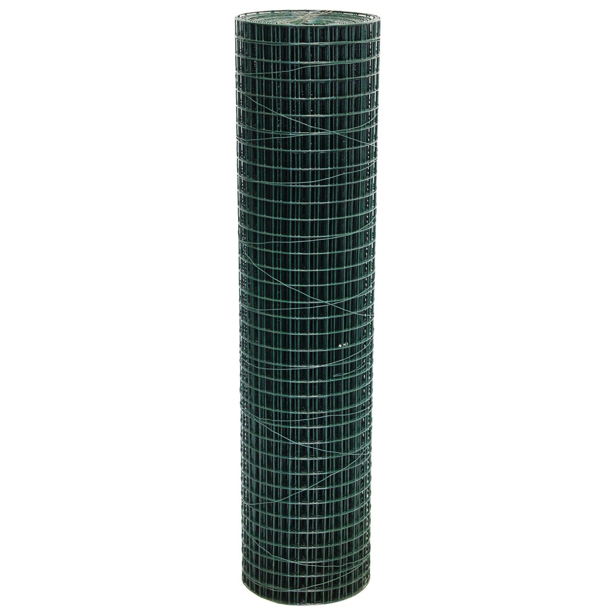 Suregreen PVC Coated Galvanised Welded Wire Mesh Roll | 1.5m x 10m | 50mm x 50mm Holes | 12 Gauge | Heavy Duty Garden Fence, Animal Enclosure, Protective Wire Fencing