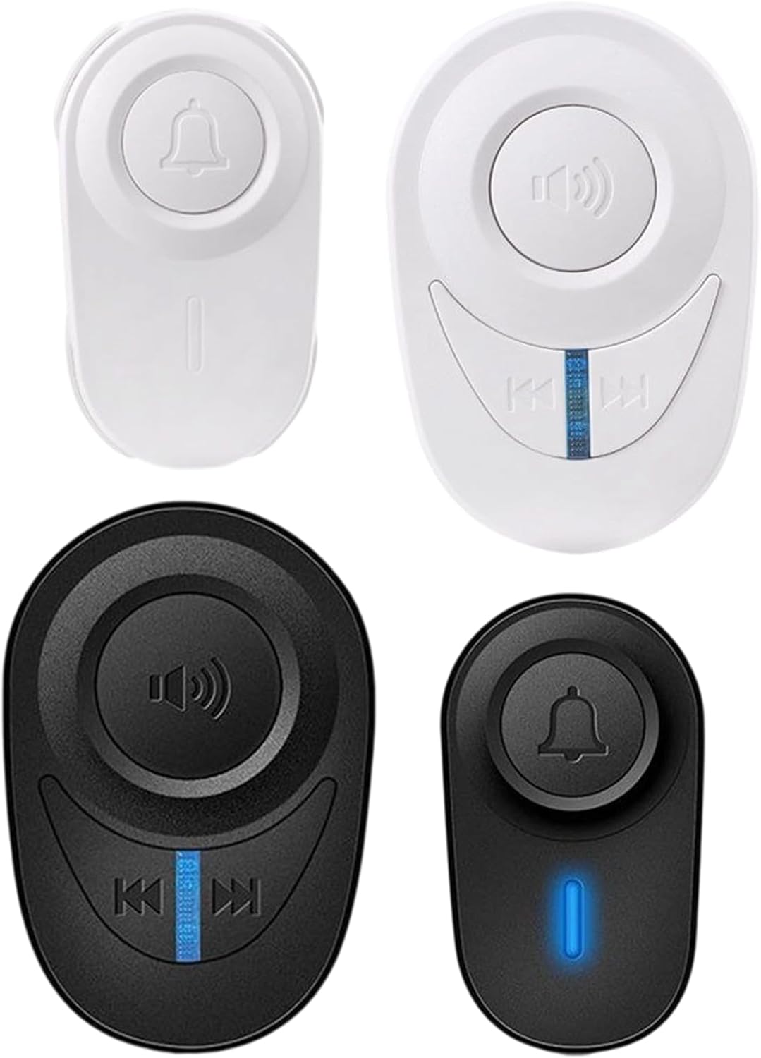 Wireless Door Bell, Smart Loud Ringer, Battery Powered Sensor, Electronic High-Volume Design for House Office Apartment Business Classroom Bedroom Living Room Entryway Security