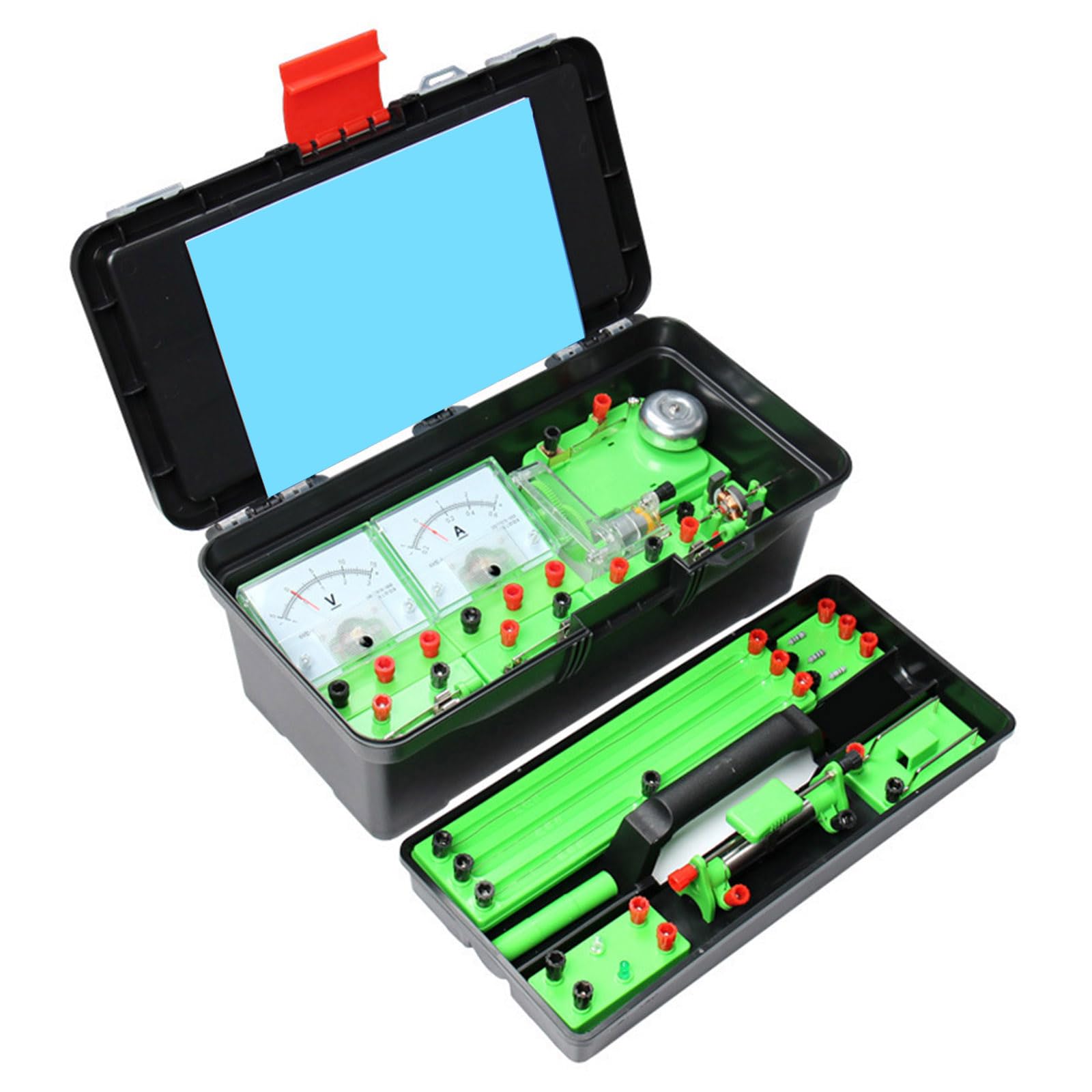 Ensemble d ' expérimentation de circuit scientifique pour bébés avec une conception modulaire sûre et plusieurs expériences Ensemble de circuits de fournitures de classe de sciences scolaires