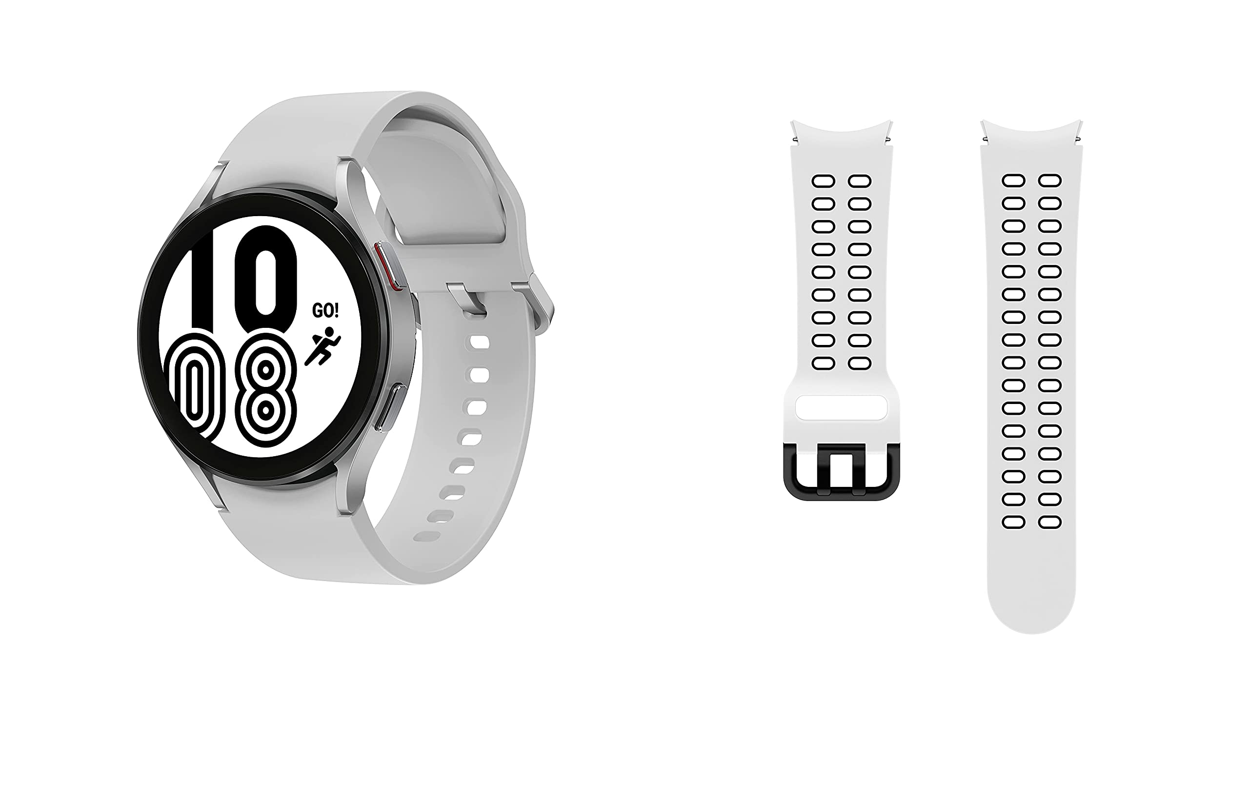 純正Sports Band付き】Galaxy watch4 40mm シルバー 