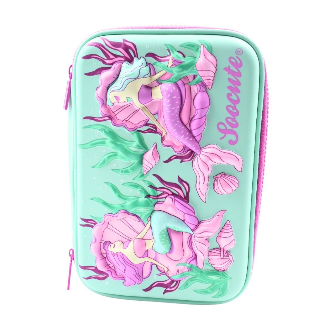 PANCIKAA Premium Stylish Unicorn Owl Print Large Capacity Hardtop EVA Pencil Case Organizer School Kids Girls Women Pen Holder Pouch Multipurpose (Green) (B0C3M7M53V) Amazon Price History, Amazon Price Tracker