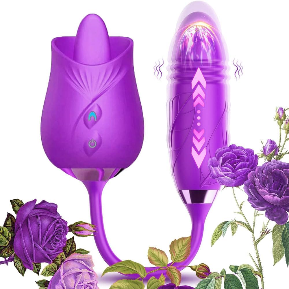 Roses Toy 2025 New Enhanced Clitioral Sucker Powerful Womens Viboators Quiet Rose Viboatorr Waterproof Flower Vibration The Rose Adult Toy for Women 10 Speeds Couple Games Adult Qk6
