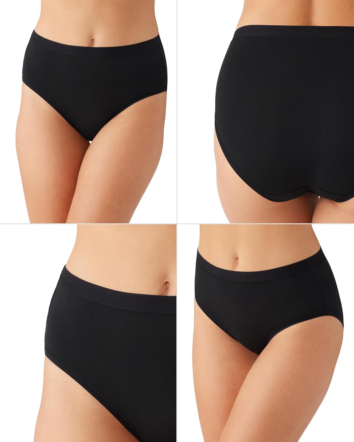 Wacoal womens Understated Cotton Full Coverage Brief Panty, 875362 - Image 3