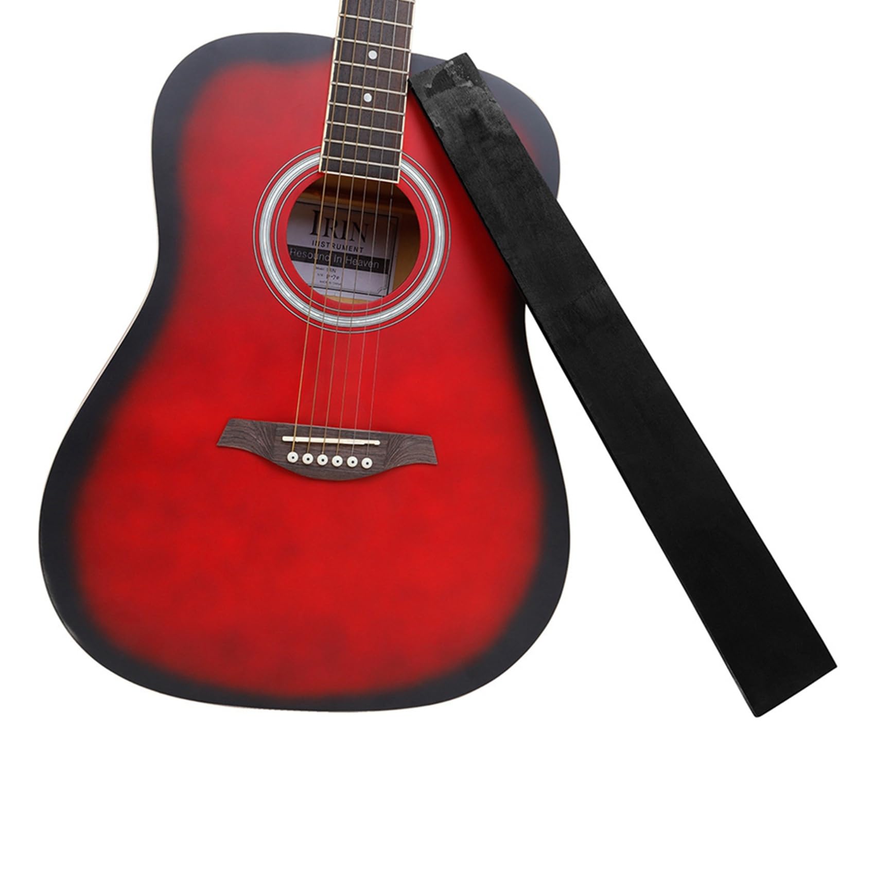 3 Pz Tastiera Della Chitarra Tastiera Della Chitarra nel Ebano Chitarra Folk Acustica Tastiera Tastiera Parti Della Chitarra Accessorio