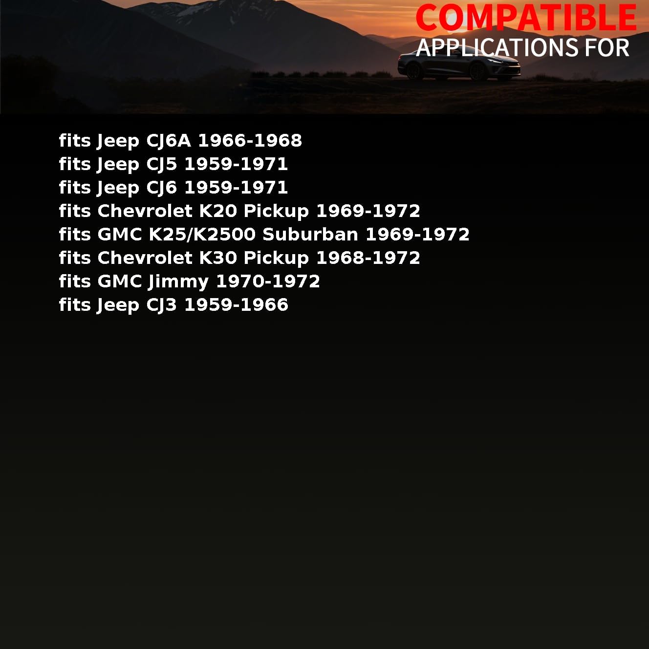 Transfer Case Output Shaft Seal Rear Transfer Case Gasket fits Chevrolet Blazer K20 K10 Suburban Pickup 1969 1970 1971 1972 Replacement 5351142, D2TZ7B215B 1 X