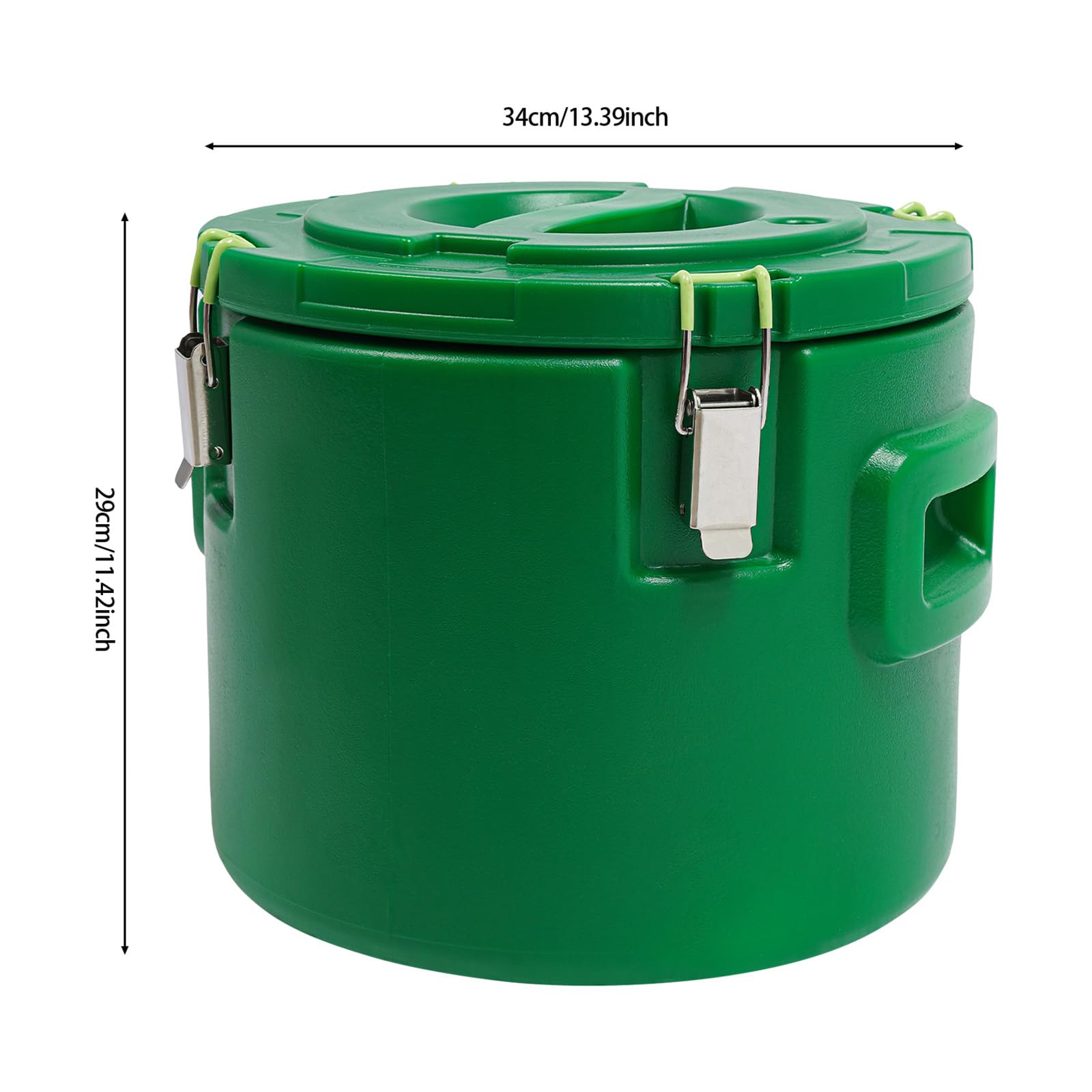 Insulated Soup 15.85Qt Container Commercial Food Warmer for Hot or Cold Food Large Insulation Soup Carrier for Restaurant, Canteen,Home