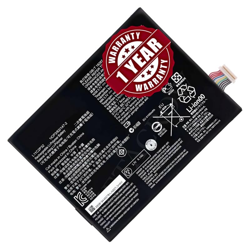 Image of Original L11C2P32 Battery Compatible for Lenovo IdeaTab S6000 | S6000F | S6000H | S6000L - (6340mAh) - 1 Year Warranty MC9