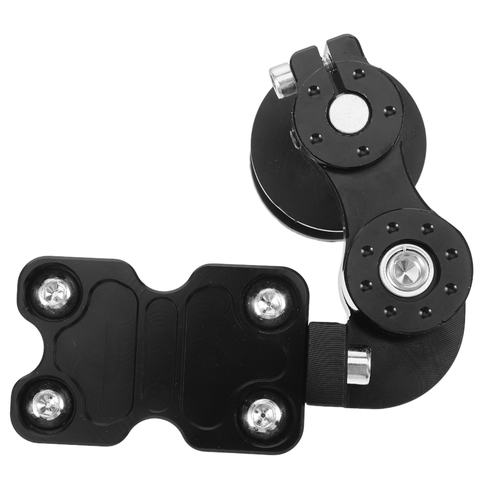 Tensor de Aluminio Cadena Cnc de Aleación Negro para Motocicleta