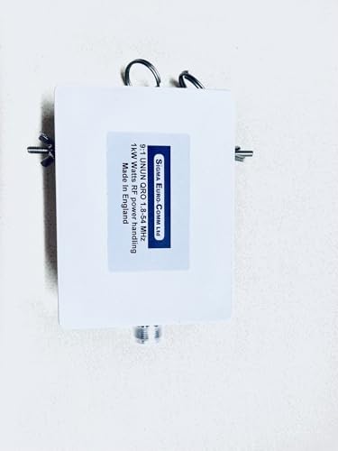 9:1 UNUN 1kW 1.8-54MHz for Long Wire Antennas Ham Radio